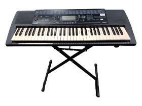 LARGE YAMAHA KEYBOARD AND STAND