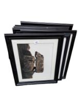 8 FRAMED PHOTOGRAPHS - ALL NORTHERN IRELAND EXCEPT 1