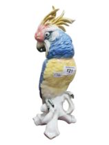 LARGE VINTAGE KARL ENS PARROT 28CM TALL