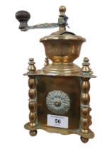 BRASS COFFEE GRINDER