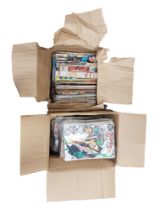 2 X BOXES OF COMICS