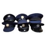 8 VARIOUS GARDA SIOCHANNA HATS