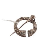 VINTAGE SILVER TARA BROOCH