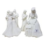 QUANTITY OF ROYAL WORCESTER FIGURINES