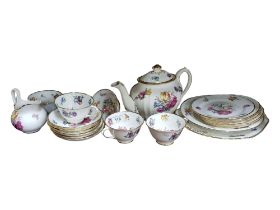 VINTAGE FLORAL TEA SET 'NEW CHELSEA'