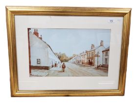 FRAMED FRANK MCKELVEY PRINT 28" X 20"