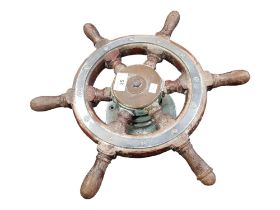 ANTIQUE SHIPS WHEEL