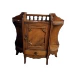 ANTIQUE WALL SMOKERS CABINET