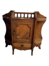 ANTIQUE WALL SMOKERS CABINET