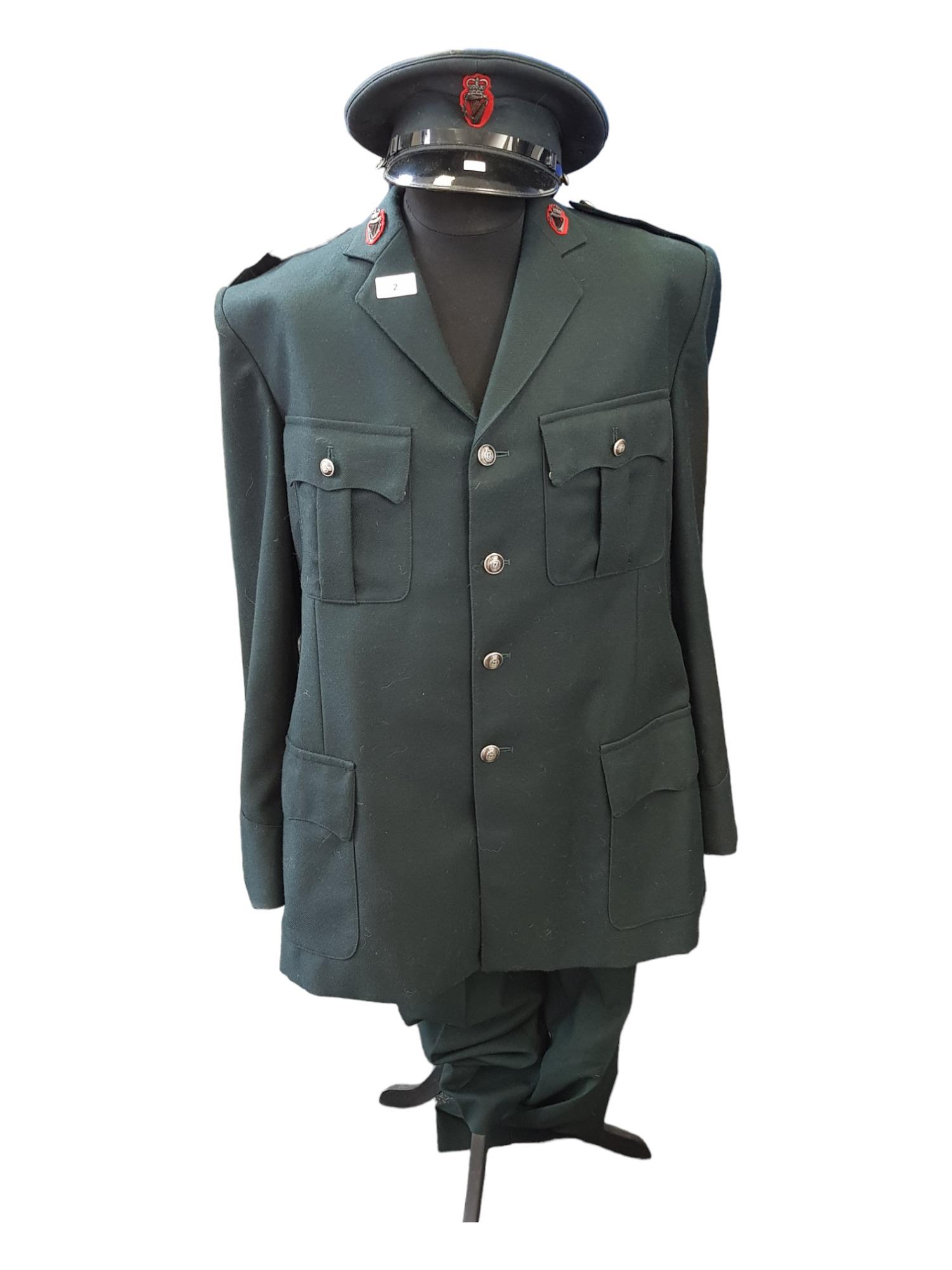 ROYAL ULSTER CONSTABULARY MALE TUNIC, TROUSERS & CAP