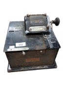 OLD FRANKING MACHINE