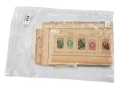 QUANTITY OF INTERESTING STAMPS