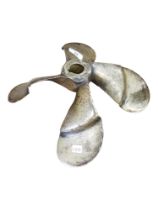 SMALL ANTIQUE BRASS PROPELLER