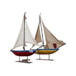 2 MODEL BOATS