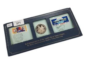 LIMITED EDITION 1975 APOLLO - SUYUZ SPACE MISSION COIN