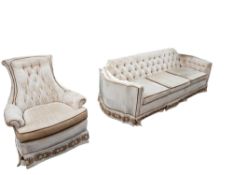 FRENCH SALON STYLE 3 PIECE SUITE