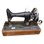 OLD SINGER SEWING MACHINE FOR DISPLAY