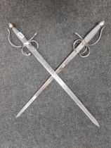 PAIR OF COLADA DEL CID SWORDS