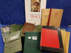 QUANTITY OF MILITARY AIDE MEMOIRES & OTHER BOOKLETS