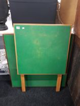 2 FOLDING CARD TABLES