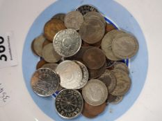 COLLECTION OF COINS TO INCLUDE SILVER