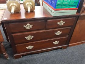 2 OVER 2 CHEST OF DRAWERS