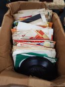 BOX OF OLD 45s