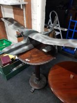 LARGE HOMEMADE MODEL PLANE 148CM TIP OF WING - WING