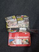 SCALEXTRIC, VINTAGE SPIROGRAPH AND TOY RUSTLE RIFLE
