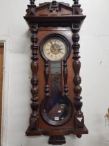 ANTIQUE VIENNA WALL CLOCK