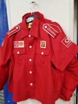 KIDS FERRARI F1 SHIRT AND JACKET