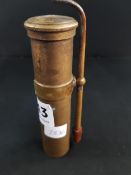 OLD JEWELLERS BRASS BLOW TORCH