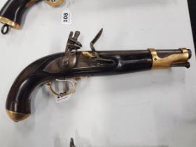 FRENCH FLINTLOCK PISTOL