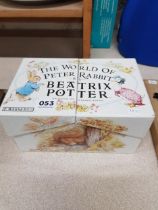 THE COMPLETE SET OF PETER RABBIT BY BEATRIX POTTER - F.WARNER & CO