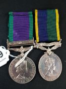 NORTHERN IRELAND MEDAL 23973934 PTE. S A LISTER UDR (ULSTER DEFENCE REGIMENT) & CPL S A LISTER RCT T