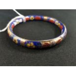 ORNATE CLOISONNE BANGLE