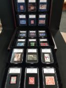 STAMPS - CASED PHILAETIC LEGENDS X18