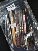 COLLECTION OF VINTAGE PENS
