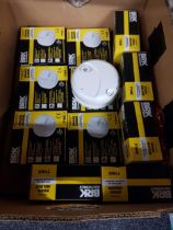 1 BOX OF NEW SMOKE ALARMS