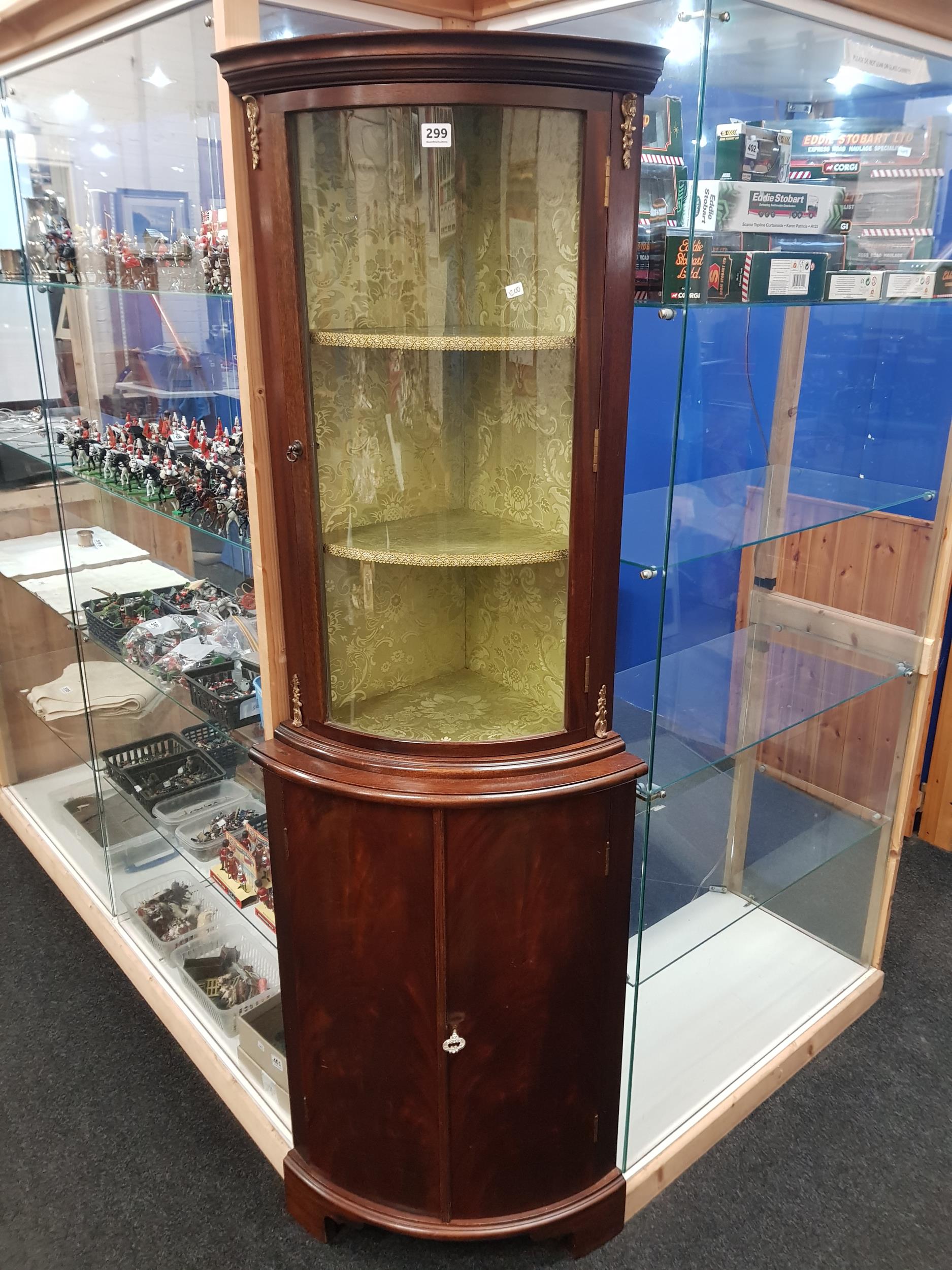 CORNER DISPLAY CABINET