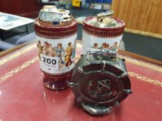 3 COLLECTABLE VINTAGE LIGHTERS
