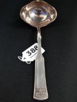 THIRD REICH, SILVER GRAVY LADLE FROM HERMANN GORINGS DINING WAGON 10 '243' ON HIS TRAIN