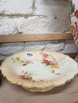 HAND PAINTED ROYAL WORCESTER DISH