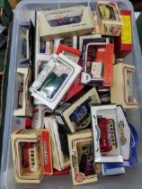 BOX OF MODEL CARS