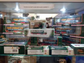 QUANTITY OF CORGI EDDIE STOBART MODELS