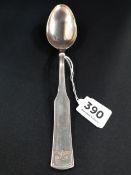 THIRD REICH, SILVER DINNER SPOON FROM HERMANN GORINGS DINING WAGON 10 '243' ON HIS TRAIN