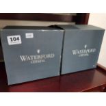 SET OF 6 WATERFORD ALANA CLARET GLASSES