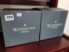 SET OF 6 WATERFORD ALANA CLARET GLASSES
