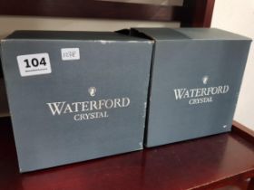 SET OF 6 WATERFORD ALANA CLARET GLASSES