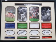RUGBY LEGENDS SIGNED PHOTOS